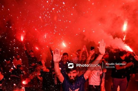 Avropa çempionu olan minifutbol millimiz Bakıda - FOTO