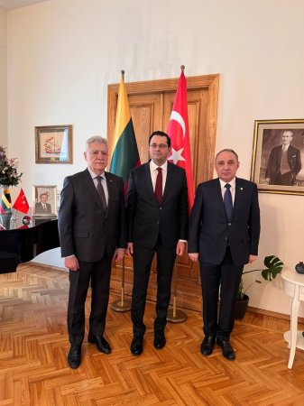 Baş prokuror Litvaya səfər etdi - FOTOLAR