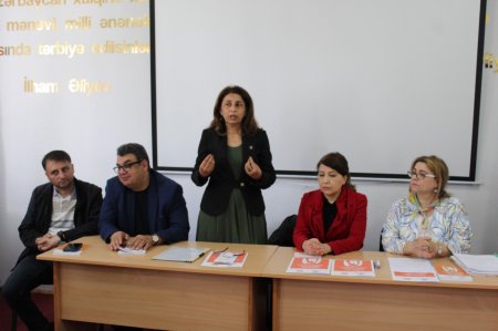 “Sağlam ailə - sağlam uşaq – sağlam cəmiyyət” mövzusunda tədbir keçirilib.