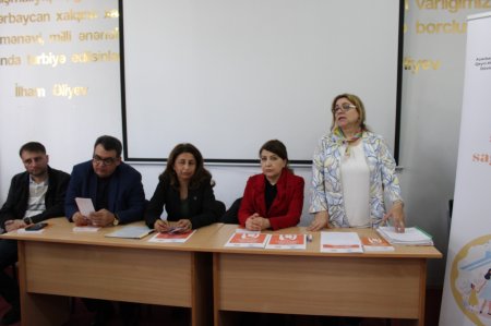 “Sağlam ailə - sağlam uşaq – sağlam cəmiyyət” mövzusunda tədbir keçirilib.