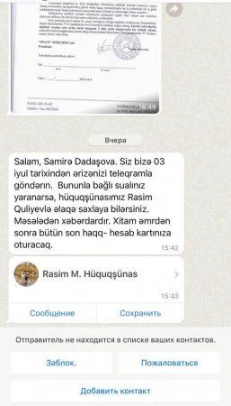 İşdən çıxarılan aparıcıdan Vado Karovinə sərt sözlər - "Özbaşınasınız?"