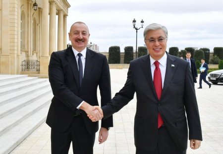 Azərbaycan və Qazaxıstan prezidentlərinin görüşü oldu Azərbaycan və Qazaxıstan prezidentlərinin görüşü oldu