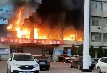 Çində dəhşətli yanğın: 15 ölü Çində dəhşətli yanğın: 15 ölü