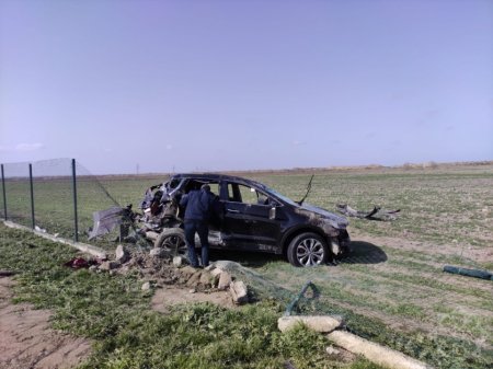 Ödənişli yolda ağır qəza, ölən və yaralananlar var - Foto Ödənişli yolda ağır qəza, ölən və yaralananlar var - Foto